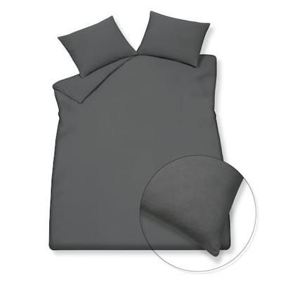 Vandyck Vandyck Pure 66 Cotton Hemp Dekbedovertrek Lits-jumeaux (240x200/220) off black