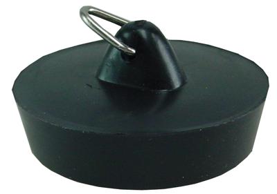 Sub plugstop 38,5 mm, prijs per stuk, zwart