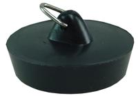 Sub plugstop 38,5 mm, prijs per stuk, zwart - thumbnail