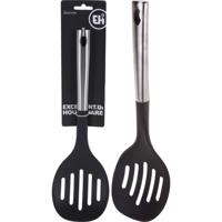 Excellent Houseware Schuimspaan 34.5x10.9 cm RVS/Zwart/Nylon - thumbnail