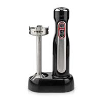 Nedis kahb600bk staafmixer 100w zilver/zwart - thumbnail