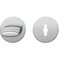 Toilet-/badkamerrozet rond ASL rvs - thumbnail