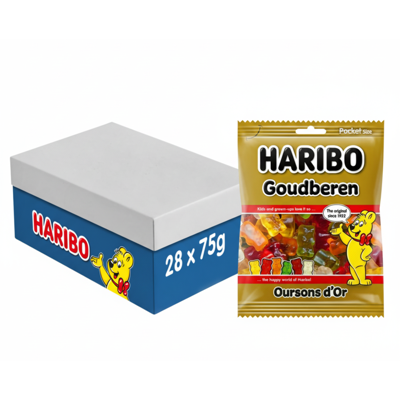 Haribo goudberen zakje (28x 75gr)