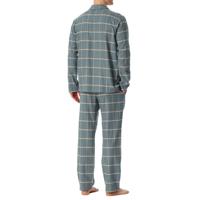 Schiesser Schiesser Heren Pyjama Long mineralgreen 182029 56/XXL - thumbnail