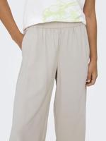 Only Onlaris Life Hw Pull-up Pant Wvn Noos Broek 4726195 Pumice Stone - thumbnail
