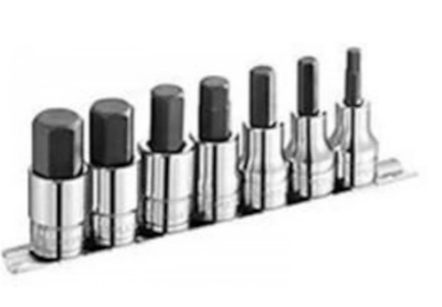 Facom sets schroevendraaierdoppen op rail - ST.40