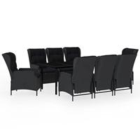 9-delige Tuinset donkergrijs - thumbnail