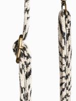 Høyde iPhone 16 Plus backcover - Telefoonhoes met koord - Blanc Bliss - thumbnail