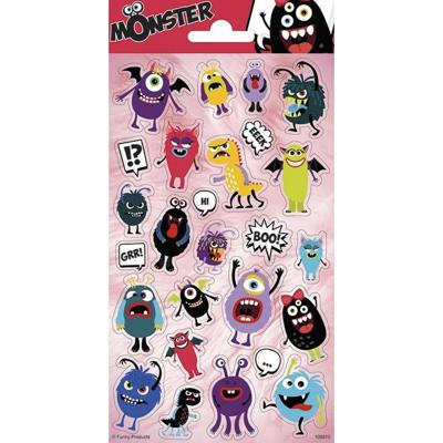 Totum Stickervel monsters
