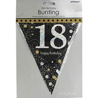 Vlaggenlijn 18 Jaar Sparkling Gold - thumbnail