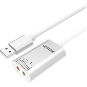 UNITEK Y-247A audio-omzetter Zilver