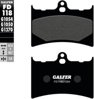 GALFER remblokken "fd118" brake pad fd118 g1054 organic - thumbnail