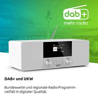TechniSat DIGITRADIO 4 C Radio DAB+, VHF (FM), DAB Bluetooth Wit - thumbnail