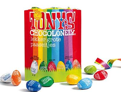 Chocolade tony's chocolonely paaseitjes pouch ass | 24 stuks