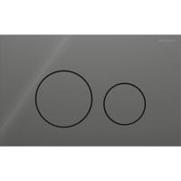Geberit Drukplaat Sigma 40, 2-toets Round Glas Lava - thumbnail