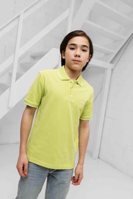 Hugo Boss Polo Kids Lichtgroen - Maat 11/12 jaar - Kleur: Lichtgroen | Soccerfanshop