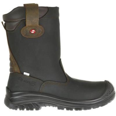 Sixton Peak 81411-06 Ranch Laars Hdry Hoog S3 KN +ESD | Zwart/Bruin | Maat 44 - 00.091.125.44