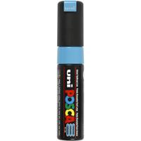 Uni-Posca Posca marker, afm pc-8k, lijndikte 8 mm, breed, turquoise, 1 stuk - thumbnail