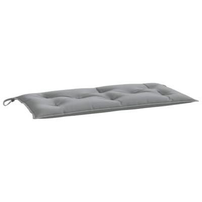 VidaXL Tuinbankkussens 2 st 100x50x7 cm oxford stof grijs