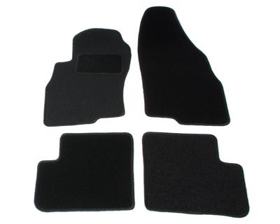 Automatten op maat - zwart stof - Fiat Grande Punto (05-09) en Fiat Punto 3 (12-18)