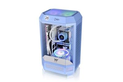 Thermaltake The Tower 300 Hydrangea Blue Micro-tower PC-behuizing Blauw