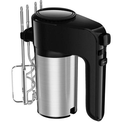 Krachtige Zwarte Handmixer met Turbo Functie - 300 Watt
