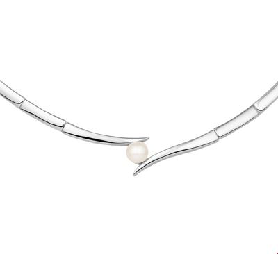 TFT Zilveren Ketting Tussenstuk Parel 4,0 mm x 42+3 cm TFT Zilveren Ketting Tussenstuk Parel 4,0 mm x 42+3 cm