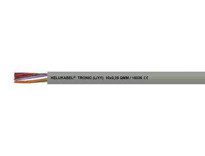 HELU 18061-500 Datakabel LiYY 6 x 0.34 mm² Grijs 500 m