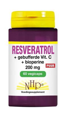 Resveratrol 200mg/Vitamine C/Bioperine puur 60 Vegetarische capsules Resveratrol 200mg/Vitamine C/Bioperine puur 60 Vegetarische capsules