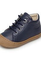 Laarsjes voor jongensbaby Cocoon NATURINO® 1e stapjes marineblauw - thumbnail