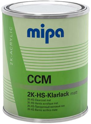Mipa blanke lak "ccm ds.2k-hs clear paint matt clear paint 1l