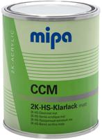 Mipa blanke lak "ccm ds.2k-hs clear paint matt clear paint 1l - thumbnail
