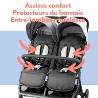 Kinderwagen Bambisol Grijs - thumbnail