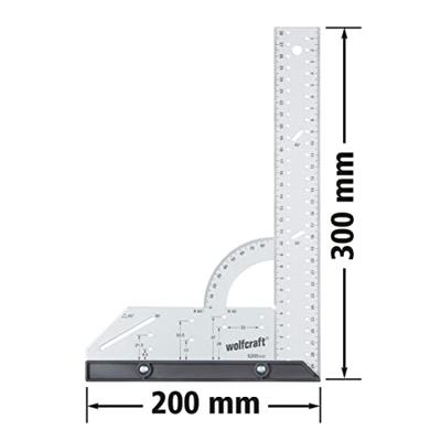 Wolfcraft Verstekhaak 300mm - 5205000 Wolfcraft Verstekhaak 300mm - 5205000