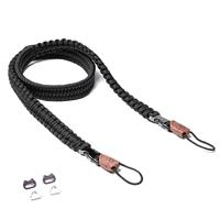 C-Rope Traveler camera strap Silent Black, 100cm Paracord - thumbnail