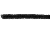 Creativ Company Chenille zwart 30cm, 50st. - thumbnail