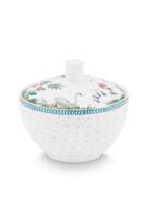 Pip Studio Suikerpot Jolie Stippen Goud Blauw - thumbnail