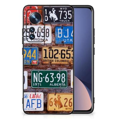 Xiaomi 12 | 12X Silicone Back Case Kentekenplaten Xiaomi 12 | 12X Silicone Back Case Kentekenplaten