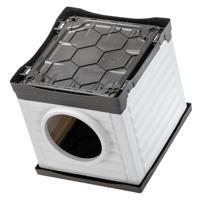 Ferplast - Honden en Kattenkennel Outdoor - Konijnenhok - Stevig gerecycled kunststof - PETVILLA 50, 38,5 x 43 x h 38,5 cm - thumbnail