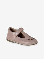 Leren meisjes sandalen kleutercollectie roze (poederkleur) - thumbnail