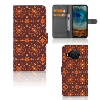 Nokia X10 | Nokia X20 | Telefoon Hoesje | Batik Brown
