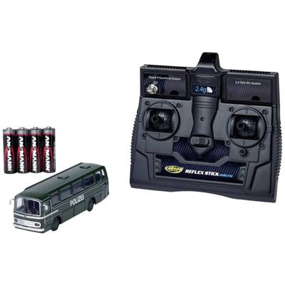 Carson Modellsport 504151 1:87 MB Bus O 302 Polizei 2.4G 100% RTR 1:87 RC auto Elektro Bus