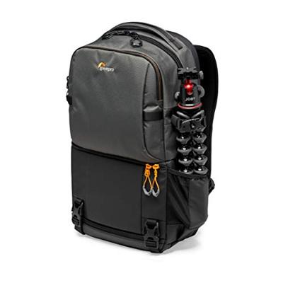 Lowepro Fastpack BP 250 AW III camerarugzak voor spiegelloze camera, DSLR en accessoires, met QuickDoor-toegangssysteem, 13″ laptopvak, voor spiegelreflexcamera's zoals Nikon D850, Ripstop 300D, grijs