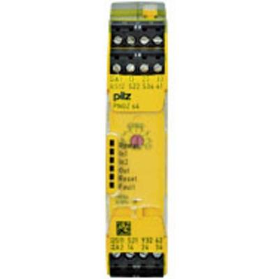 PILZ PNOZ s4 (10pcs.) Veiligheidsschakelapparaat Voedingsspanning (num): 24 V/DC 3x NO, 1x NC (b x h x d) 22.5 x 98 x 120 mm 1 stuk(s)