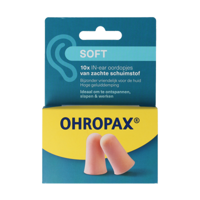 Oordopjes soft 10 Stuks