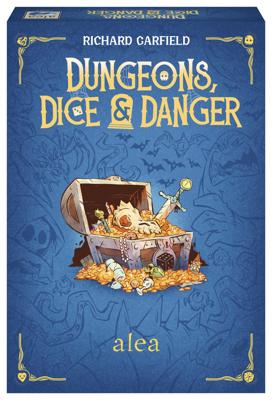Ravensburger dungeons, dice and danger bordspel (engels, 1 - 4 spelers, 30 - 45 minuten, vanaf 12 jaar)