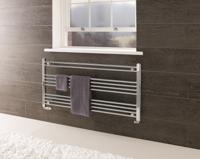 Eastbrook Wendover horizontale radiator 60x60cm Chroom 207 watt - thumbnail