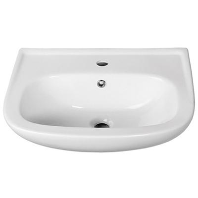 Xellanz Trevi Wastafel 56x45cm - Stijlvol Wit Keramiek