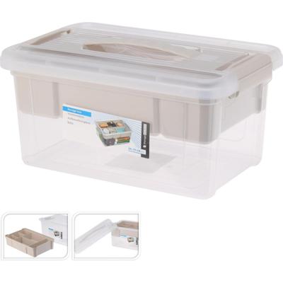 Storage Solutions Opbergbox kunststof met inzet 5l