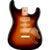 Fender Deluxe Series Stratocaster HSH Alder Body 3-Color Sunburst losse elzenhouten solid body voor elektrische gitaar - thumbnail